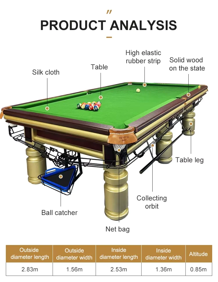 Professional Chinese 8 Ball Pool Table